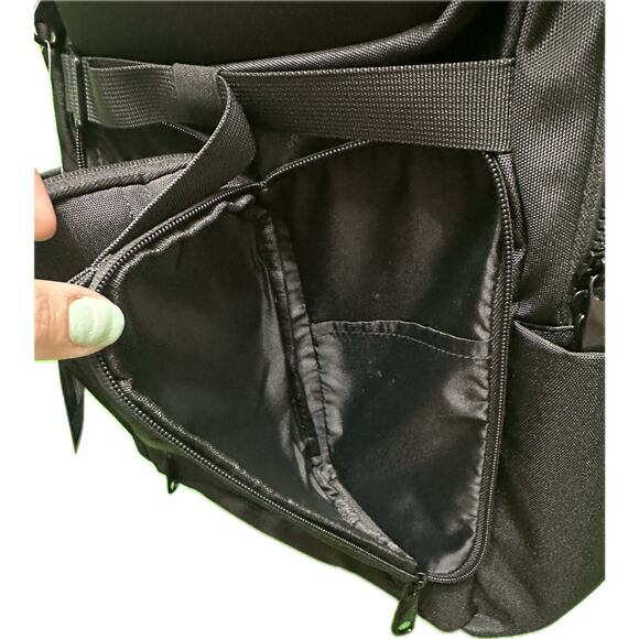 Duchamp London Black Laptop Backpack w/ Multiple Pockets NWT - Picture 9 of 16